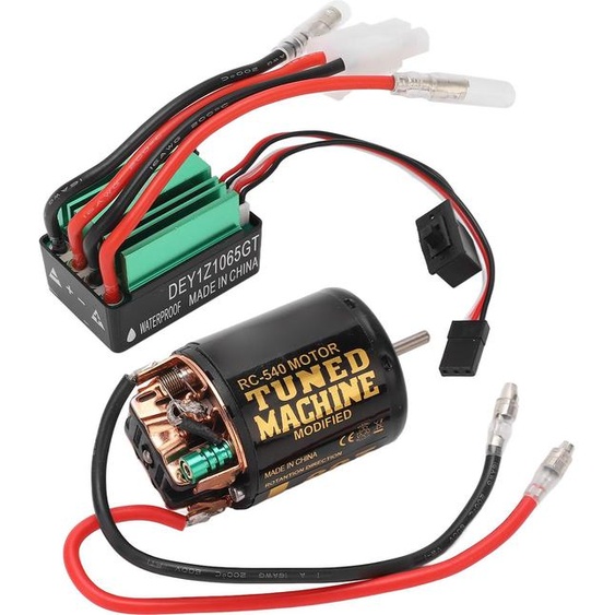 Moteur brossé ESC Combo High Accuracy 540 étanche vert pour Axial Scx10 90046