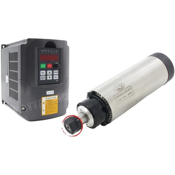 Moteur de broche CNC, puissance de 22 kW, technologie de refroidissement par air, qualité supérieure