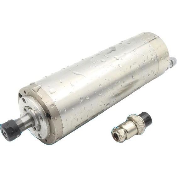 Moteur de broche refroidi par eau, puissance 800W, simple spinlde