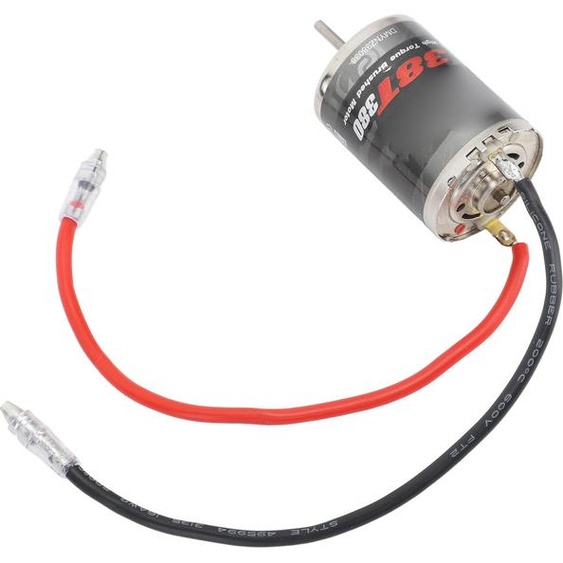 Moteur électrique 380 brossé 38 tours en acier inoxydable Couple élevé Puissance faible friction pour Traxxas 1/16 Model