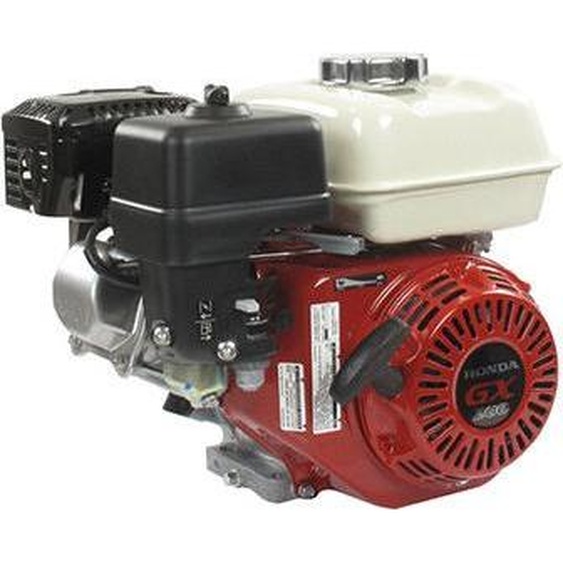 Moteur Honda 200 cm³ OHV - Arbre horizontal avec rainure 19 x 60 mm - Démarreur manuel, réservoir et