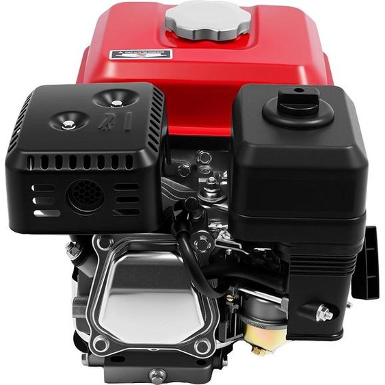 Moteur portable à essence, 4 temps, 7,5 CV, rouge