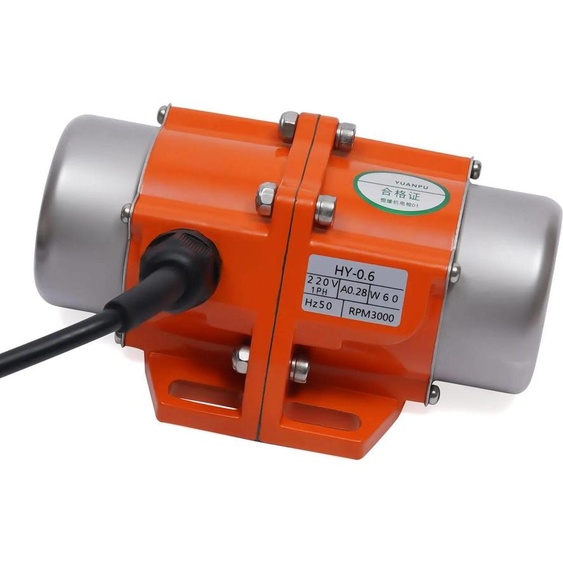 Moteur vibrant - moteur asynchrone monophasé - 60 W - 220 V - moteur vibrant pour lindustrie - vert