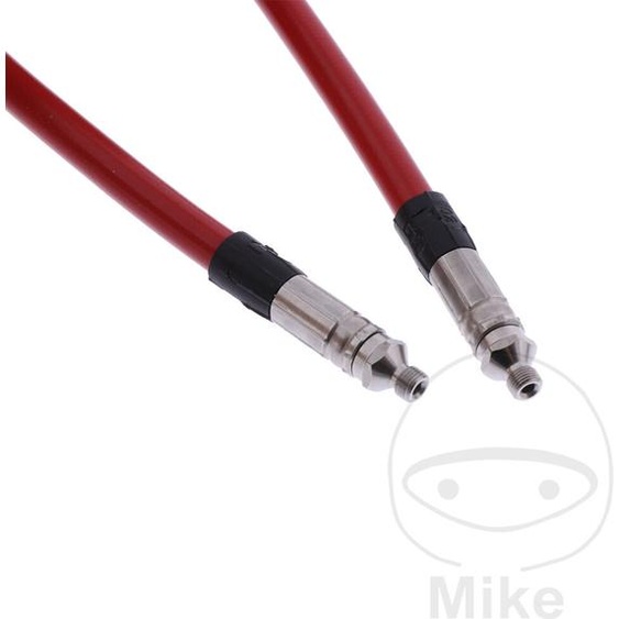 Moto Conduite flexible acier Vario rouge 38cm JMP 7571267