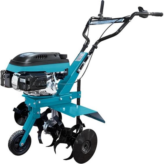 Motoculteur à essence Könner & Söhnen KS 4HP-70 avec entraînement par courroie, les fraises forgées, la largeur de travail  70 cm