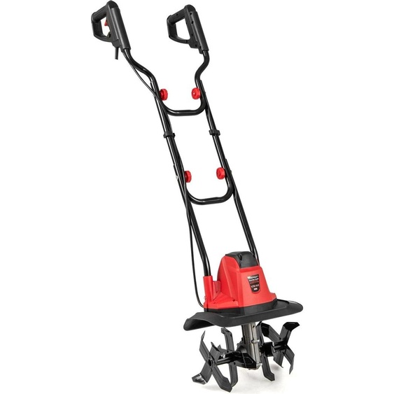 Motoculteur électrique 750 W - Largeur 32 cm, profondeur 22 cm, interrupteur de sécurité