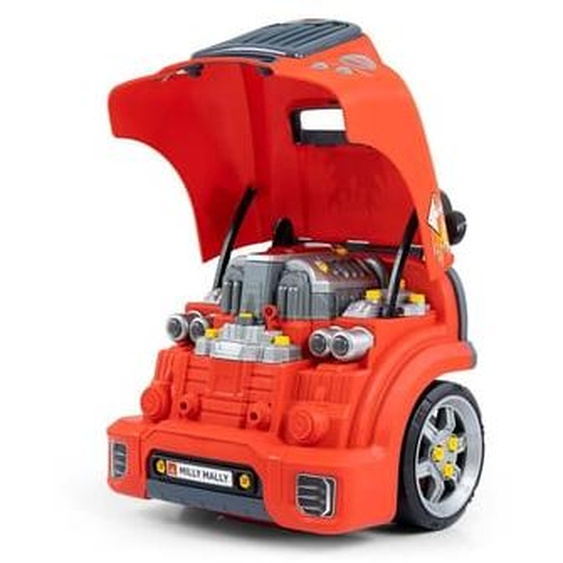 Motor Milly Mally N-Gine Jouet Rouge