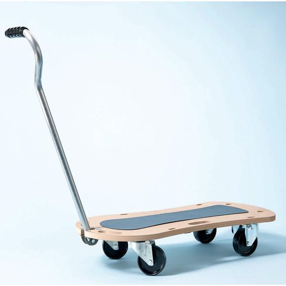 MOTTEZ Plateau rouleur avec timon charge 300 kg