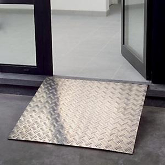MOTTEZ Rampe de passage de seuil 80 x 80 cm