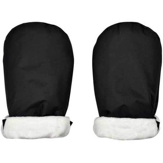 Moufles Pour Poussette Universelles Noir