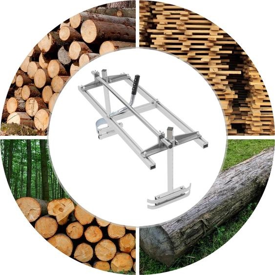 Moulin à chaîne, construction en aluminium, compatible avec les rails 14-36 pouces, épaisseur réglable 1/2-12 pouces, largeur maximale 31,5 pouces