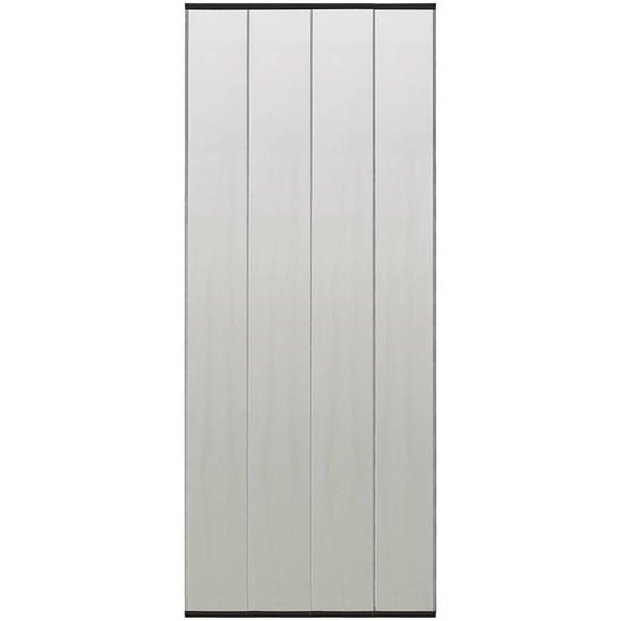 Moustiquaire avec rideau en maille noir 100x220 cm polyester