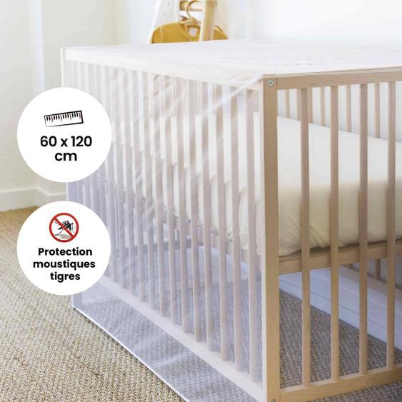 Moustiquaire Lit Bébé Blanc