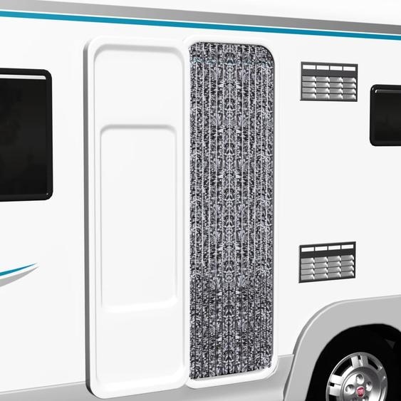 Moustiquaire Marron et beige 56 x 185 cm Chenille