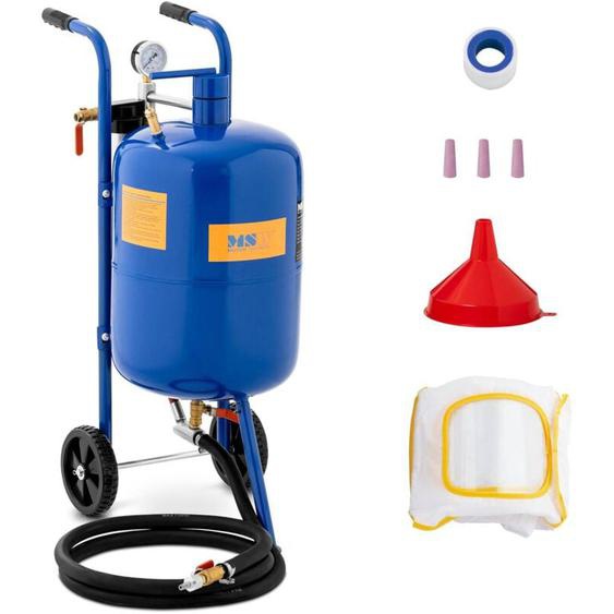 MSW - Dispositif mobile de sable - 40 l - 8,6 bar