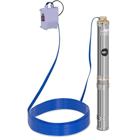 Pompe De Puits Submersible Pompe De Forage Commande 6 m³/h Acier Inoxydable