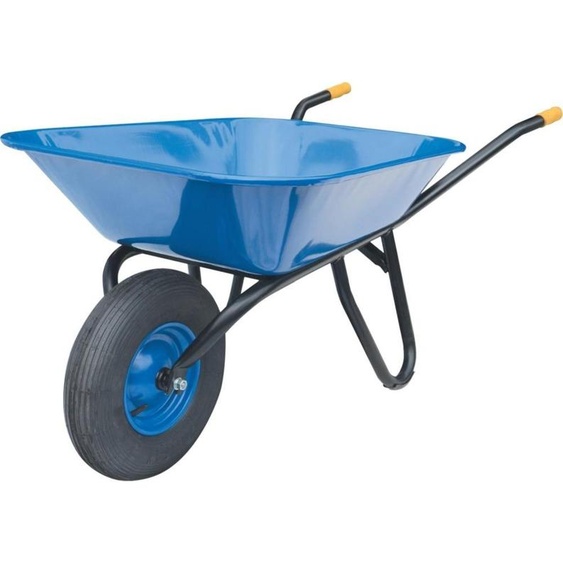 MÜBA Brouette Fagro F85 85l Roue pneumatique 18,7kg Jante en acier avec roulement à billes - 72600