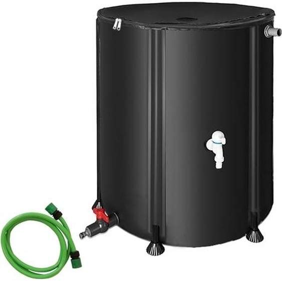 Mucola Tonneau de pluie 100L pliable Tonneau deau de pluie Réservoir deau de pluie