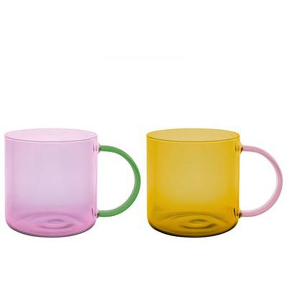 Mug en verre Fred lot de 2