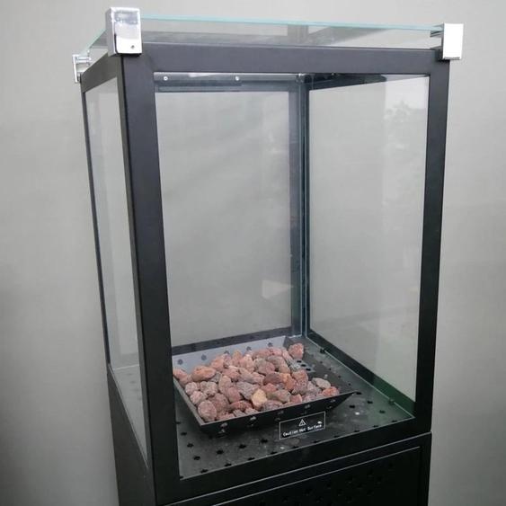 Muztag Marbella Chauffage de terrasse Verre de rechange, Transparent, Convient pour le gaz, 13 kW