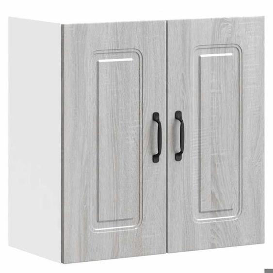MVS Meuble haut cuisine | Armoire murale de cuisine Kalmar - sonoma gris - bois dingénierie Design 2025|493842
