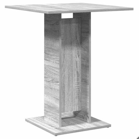 MVS Table de bistro mange debout - sonoma gris - 60x60x75 cm - bois dingénierie Design 2025|622518