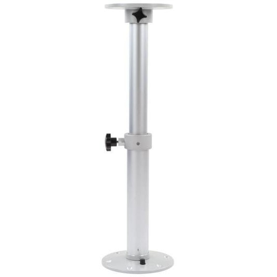 Mxzzand Pied de piédestal de table Piédestal de Table réglable de 460 à 700mm, rotatif à 360 °, pour camping-car, caravane, bateau