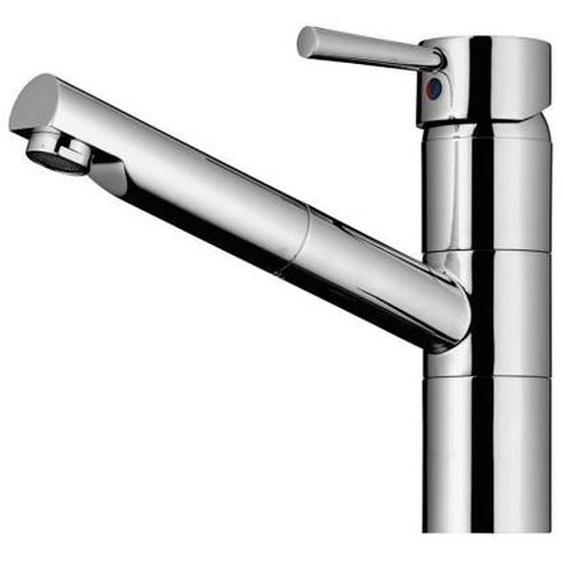 Naber LINEA Robinet de cuisine Glacier 2 avec bec extractible Chrome