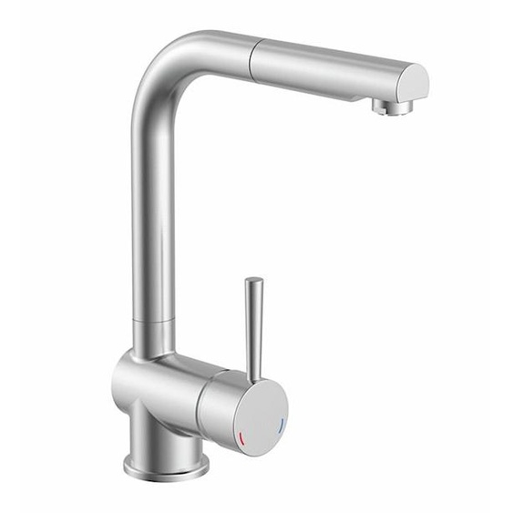 NABER Mitigeur basse pression DRIVE 2 en ACIER INOXYDABLE avec bec extractible / robinetterie
