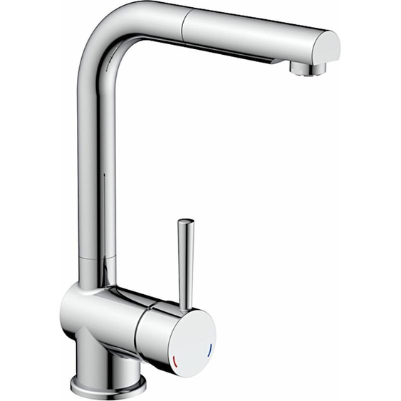 NABER Mitigeur monocommandé DRIVE 2 en CHROME avec bec extractible / robinetterie