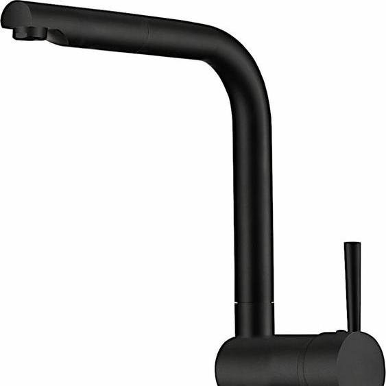 NABER Mitigeur monocommandé DRIVE 2 en NOIR MATT avec bec extractible / robinetterie