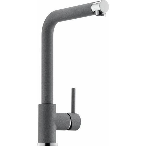 NABER Robinet GRAMIX 1 en METALLICO avec bec fixe / Robinet de cuisine / Mitigeur monocommande