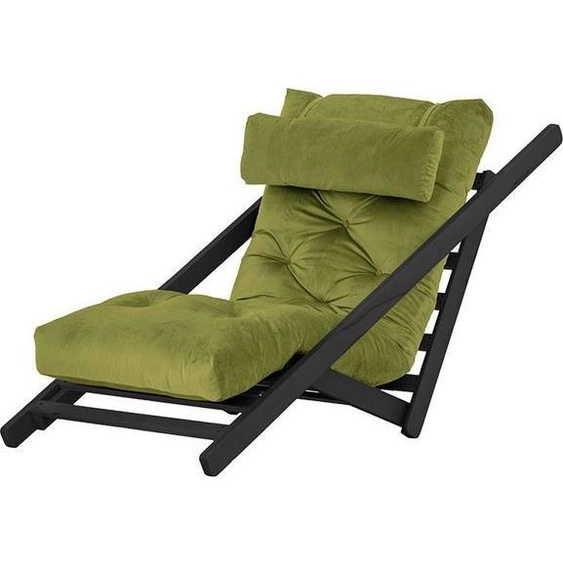 Nappa – Fauteuil avec dossier réglable-Velluto 9-black