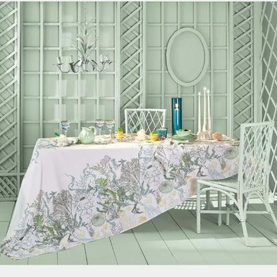 Nappe Balade marine verde lavé