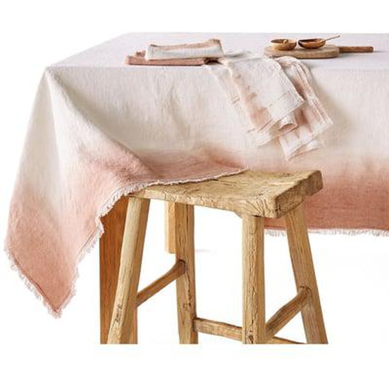 Nappe en lin tie and dye Sunrise