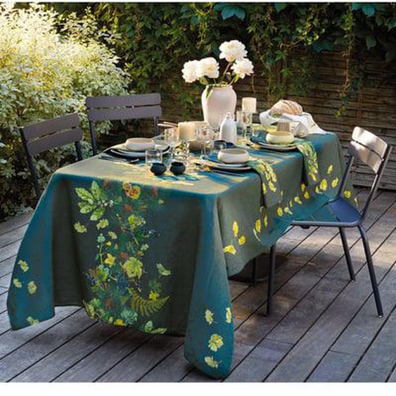 Nappe Mille delices boises naturel lavé