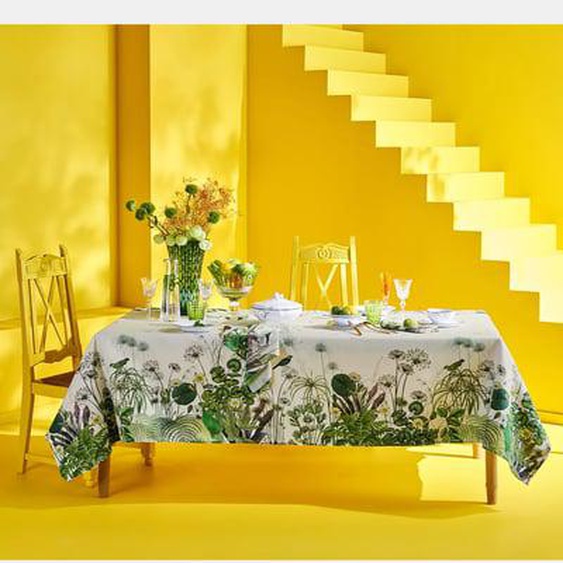 Nappe Nenuphars parchemin lavé