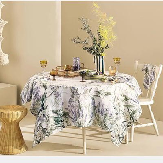 Nappe Parfum de lavande mauve lavé