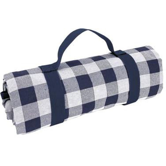 Nappe pique-nique carreaux bleus et blancs
