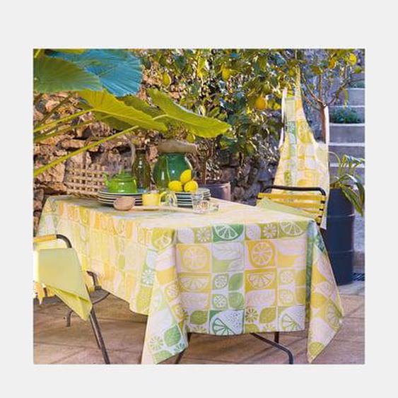 Nappe pur coton Mille citrus fresh