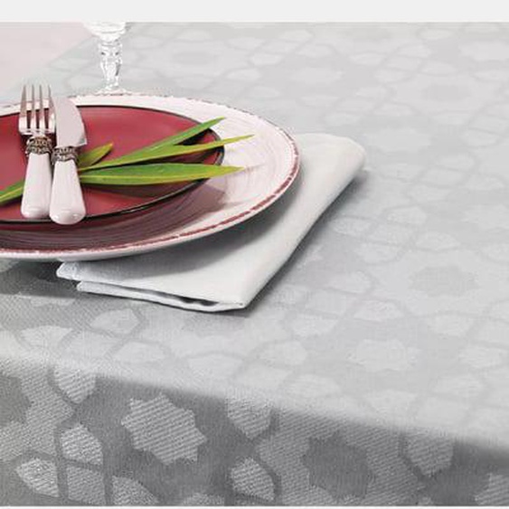 Nappe pur coton Mille gibraltar opale