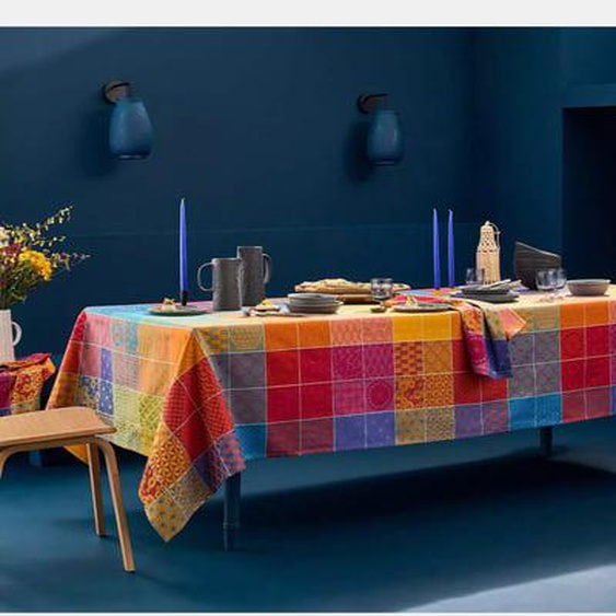 Nappe pur coton Mille hana floralies
