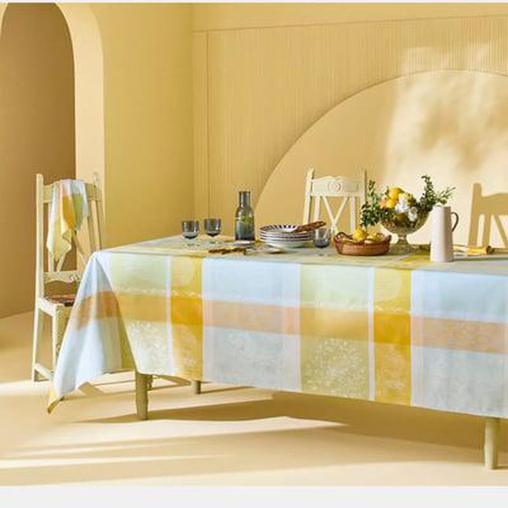 Nappe pur coton Mille lieues aube