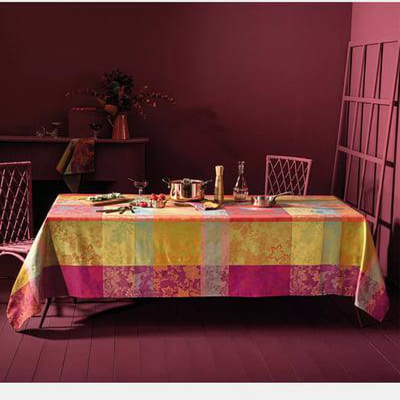 Nappe pur coton Mille sous bois automne