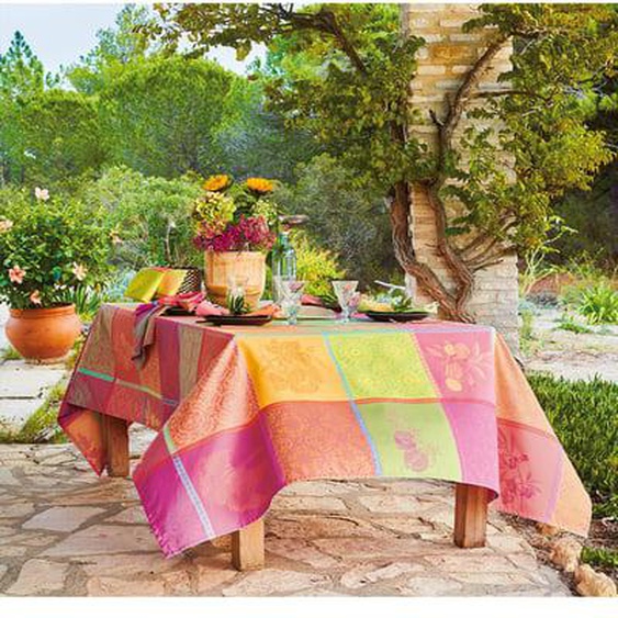 Nappe pur coton Mille tutti frutti smoothie