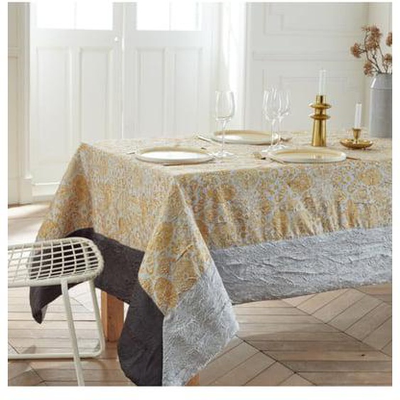 Nappe taffetas froissé CASHEMIRE