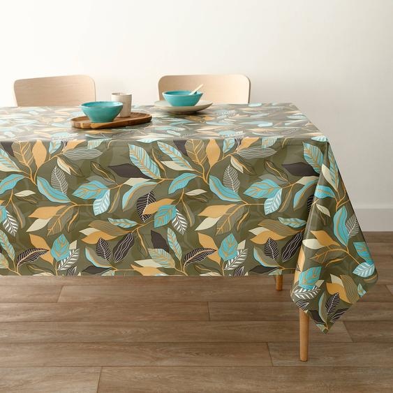 Nappe Toile Cirée Imprimé Feuillage -