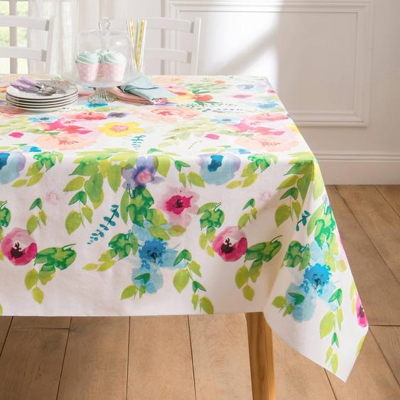 Nappe Toile Cirée Imprimée Fleurs -