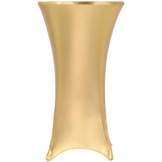 Nappes de table extensibles 2 pcs 60 cm Doré