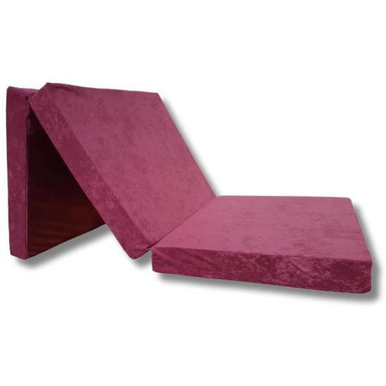 Matelas Pliable - NATALIA SPZOO - Futon 190x90cm - Housse Lavable - Mousse PU - Confort Ferme